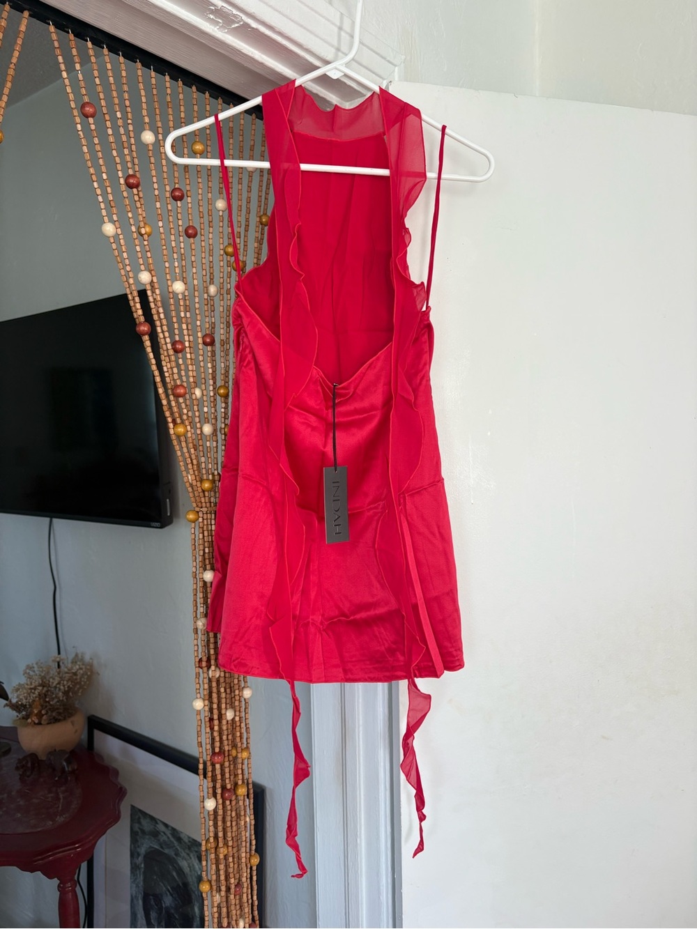 INDAH CLOTHING Ellis Dress Red